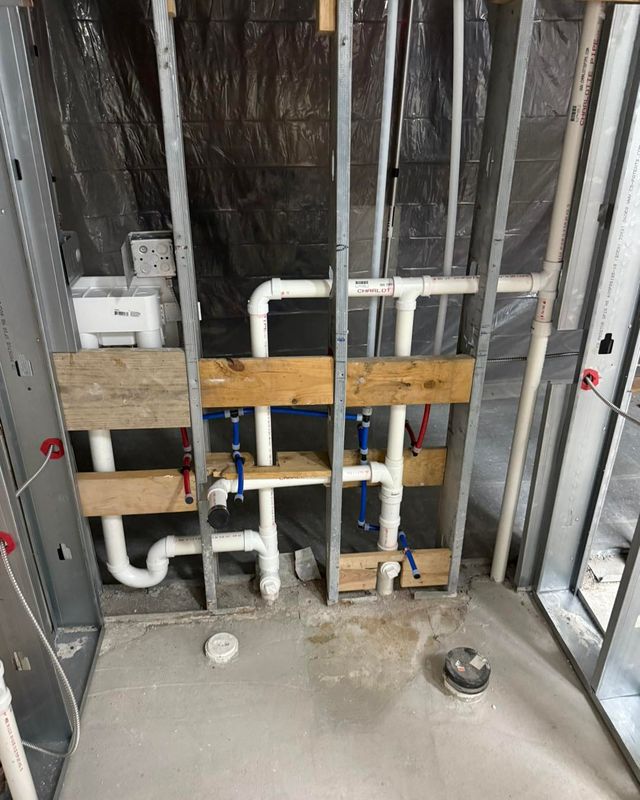 New Construction Plumbing