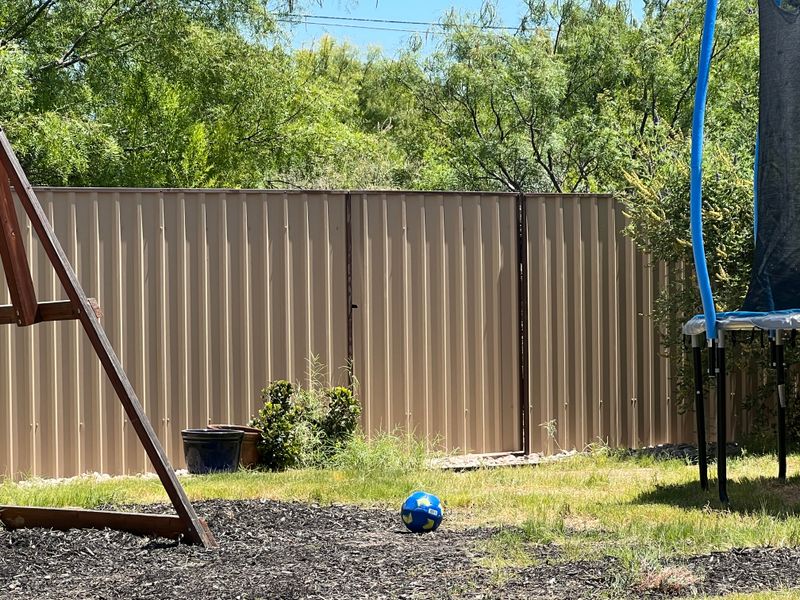 Sheet Metal Fencing