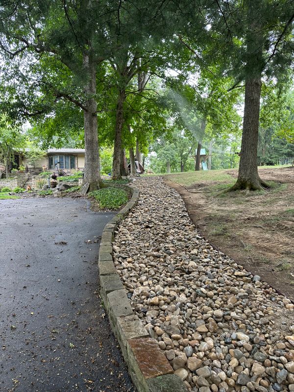 Aggregate & Metal Edge Installation