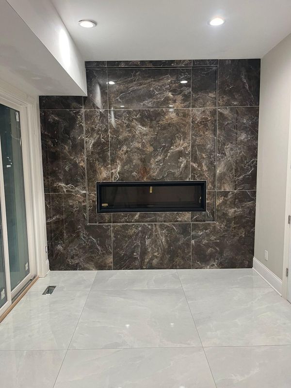 Tile installation