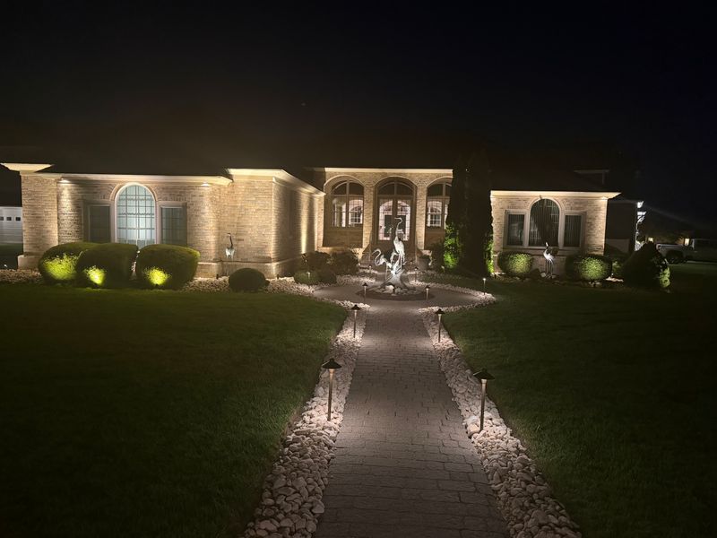 Landscape Lighting Installation