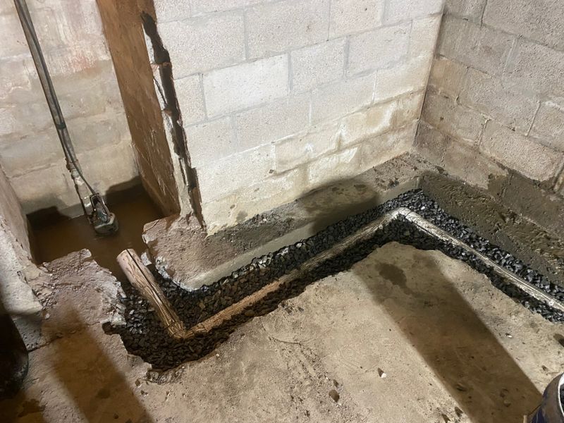 Basement waterproofing 