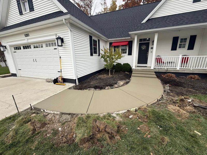 Concrete Walkway