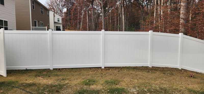 Vinyl Privacy Fence - Charlotte, NC