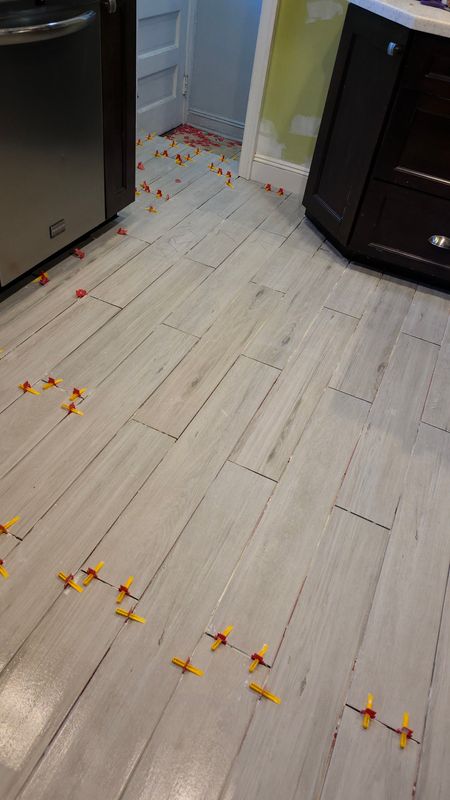 Kitchen Porcelain Tile Flooring