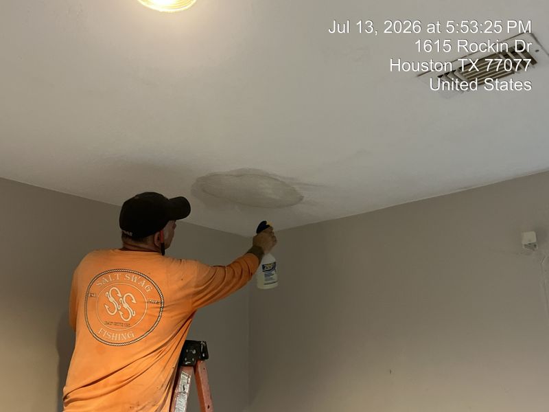Discoloration cleaning and antimicrobial treatment