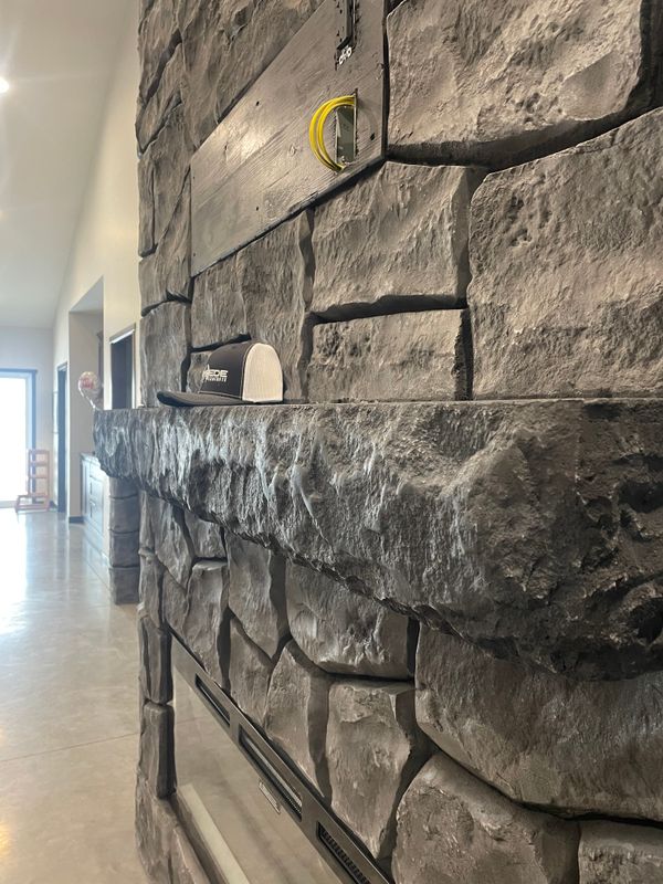 Interior fireplace & feature walls 
