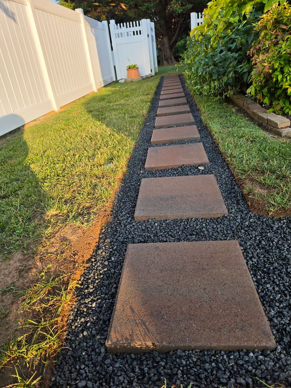 Paver Walkway Installation