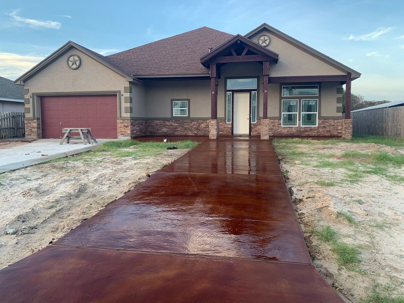 Acid Stained Concrete gallery