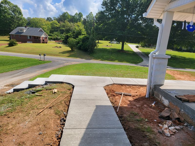 Sidewalk Installation