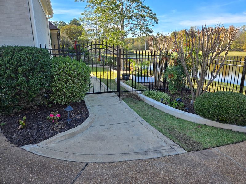 Ornamental Fence install