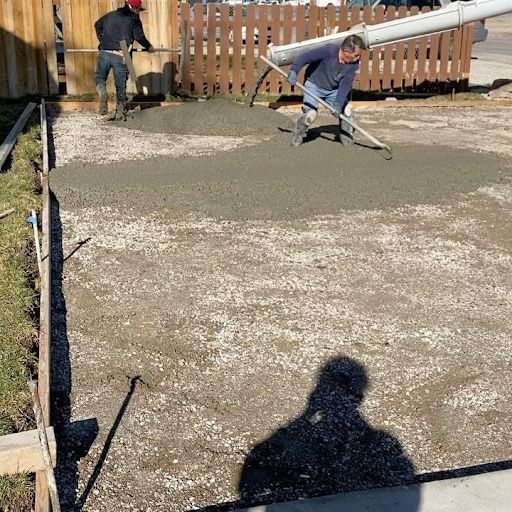 Concrete pouring