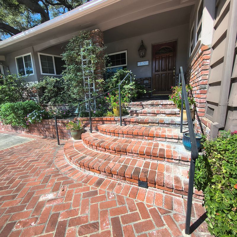 Transforming Spaces: A Stunning Blend of Brick and Concrete Mastery by Wall Brothers Construction