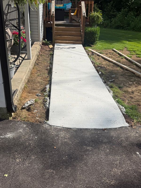 Sidewalk Installation