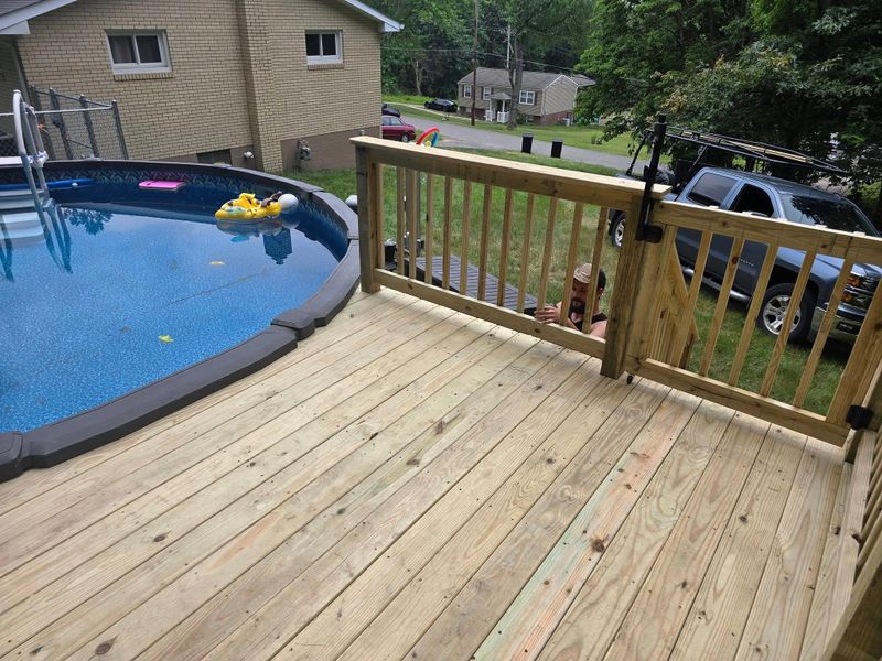 Pool Deck Finishing