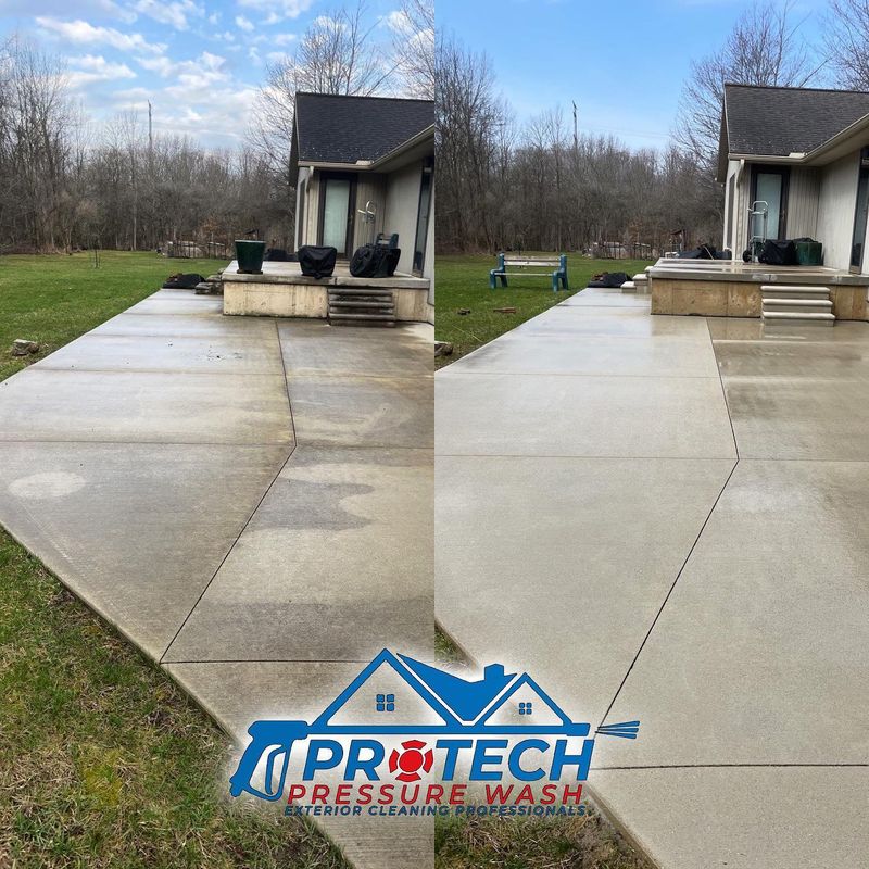 Driveway, Sidewalk and Patio Cleaning