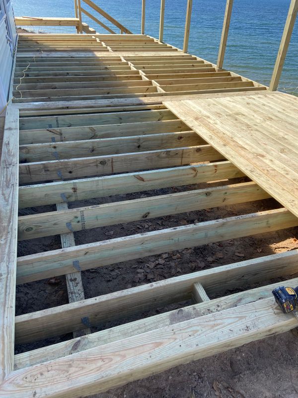 Deck and stairs Construction
