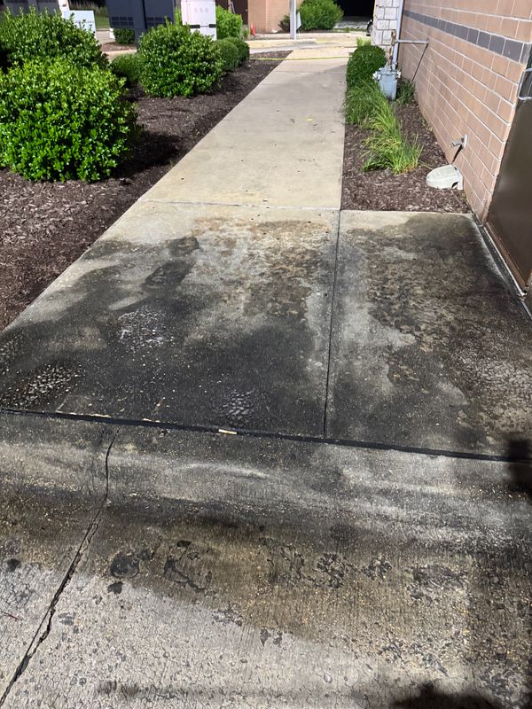 Driveway and Sidewalk Cleaning