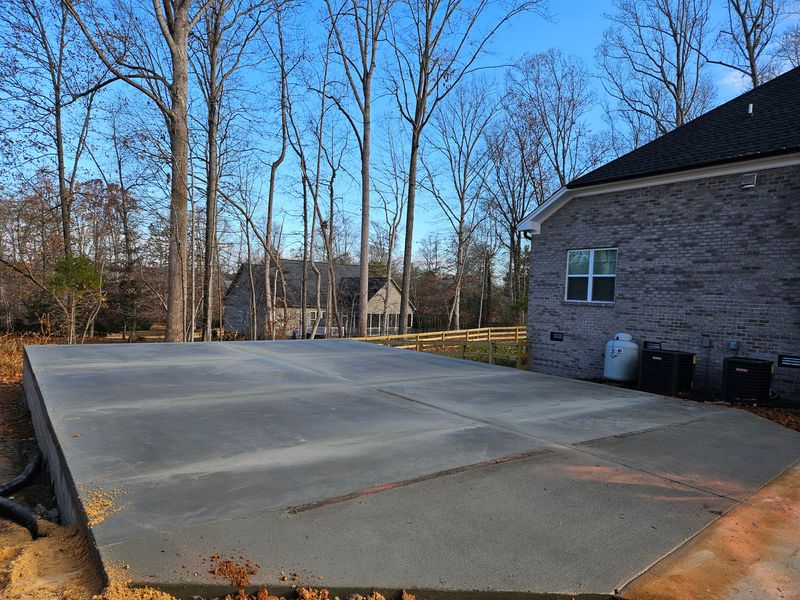 Stamped Concrete Installation