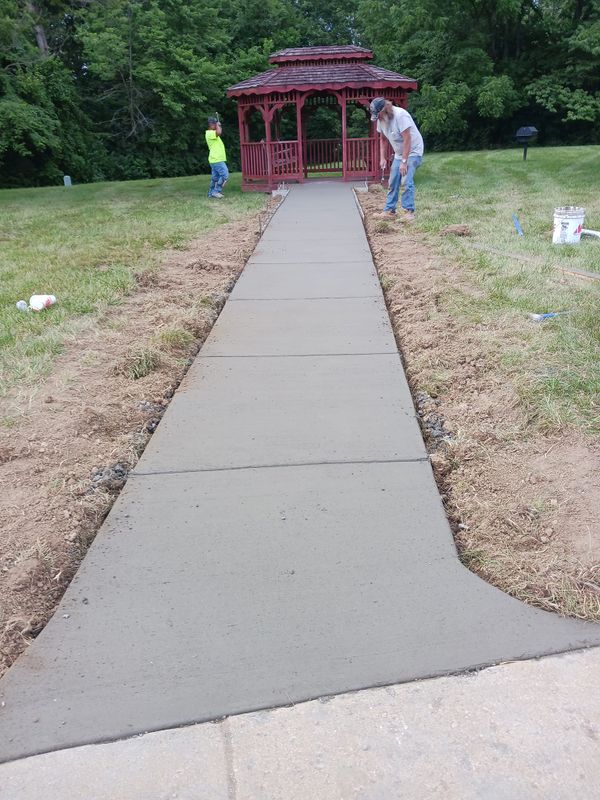 Sidewalk Installation