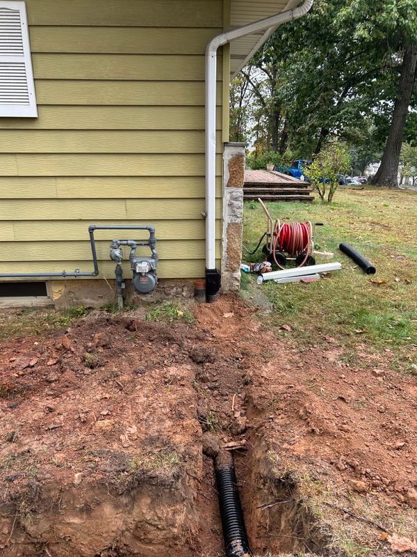 Outdoor French Drains