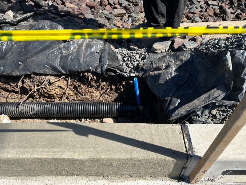 Outdoor French Drains