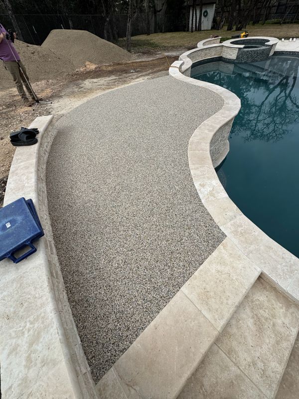 “Tex Stone” Resin Bound Overlay