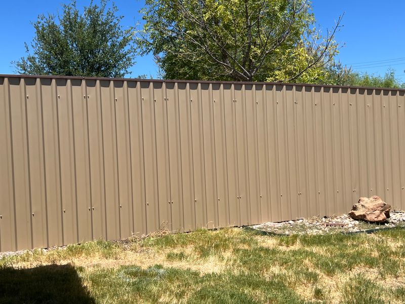 Sheet Metal Fencing