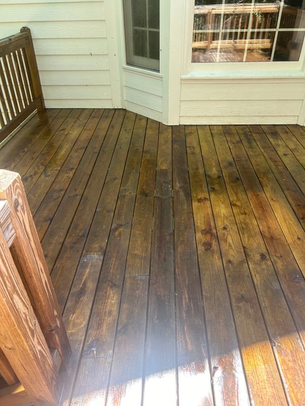 Deck and Patio Cleaning