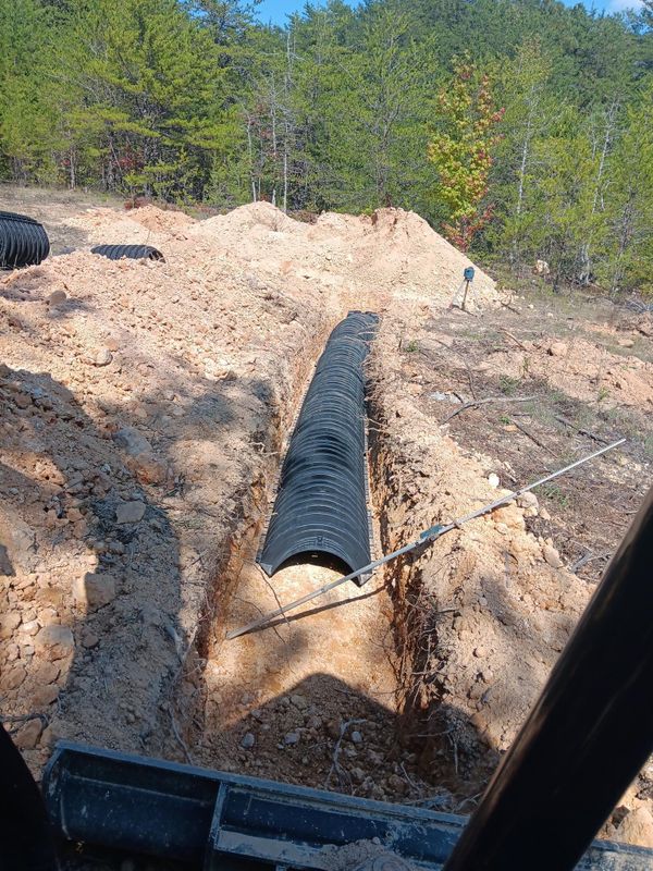 Septic leach fields