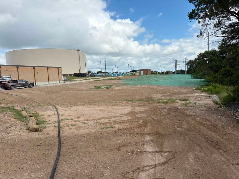 Pipeline right-of-way Hydro Mulching