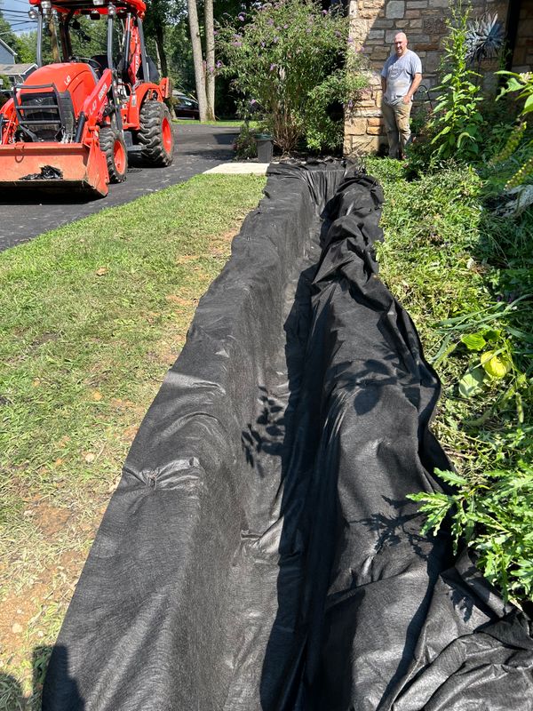 Outdoor French Drains