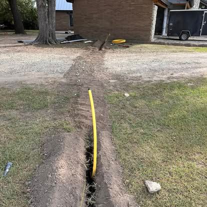 Gas line new install and replacement