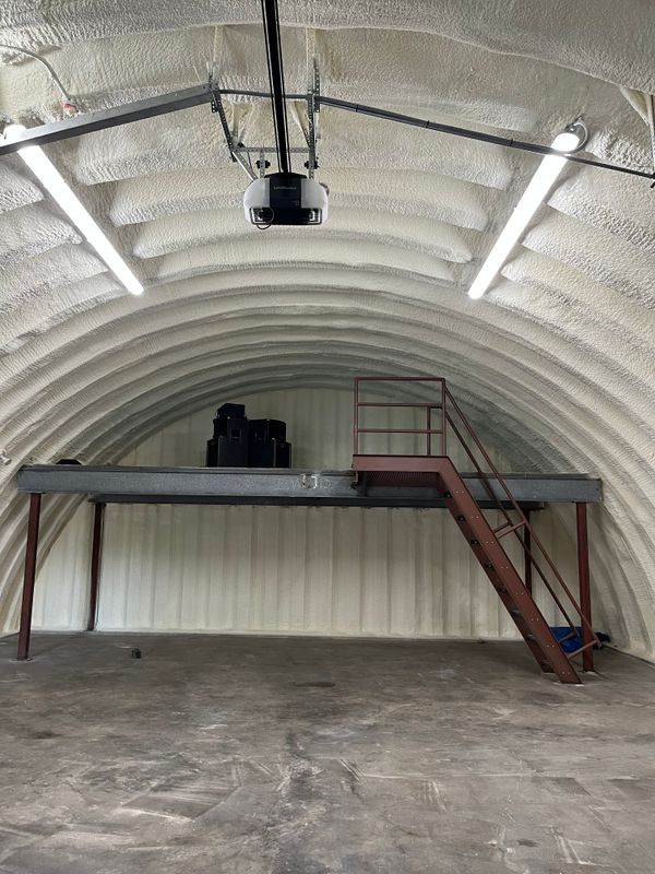 New Home Construction Spray Foam Insulation