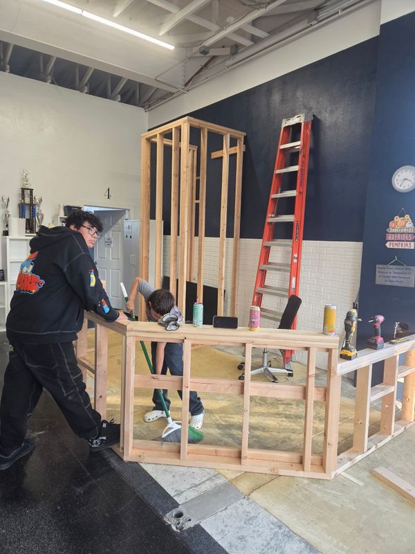 Entertainment Wall Installation