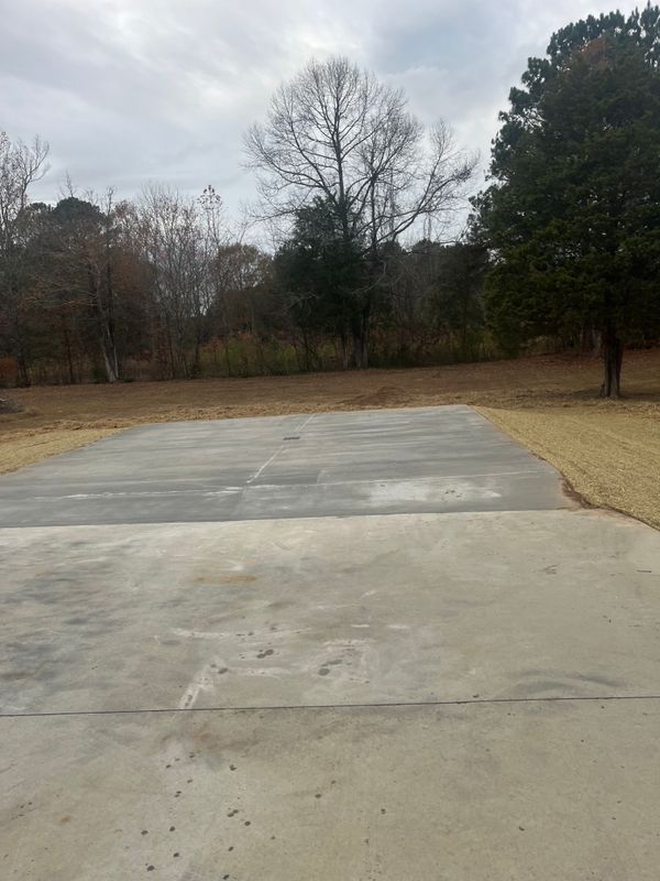 Concrete pouring and finishing