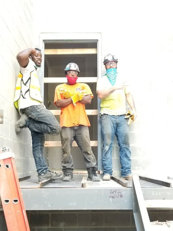 Structural Stair and Rail Erecting