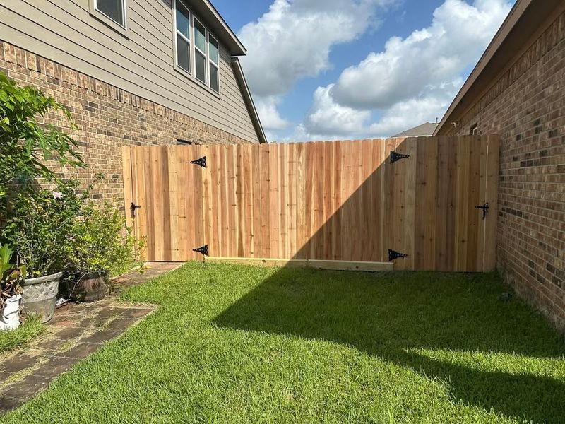 Wood Fence Installation