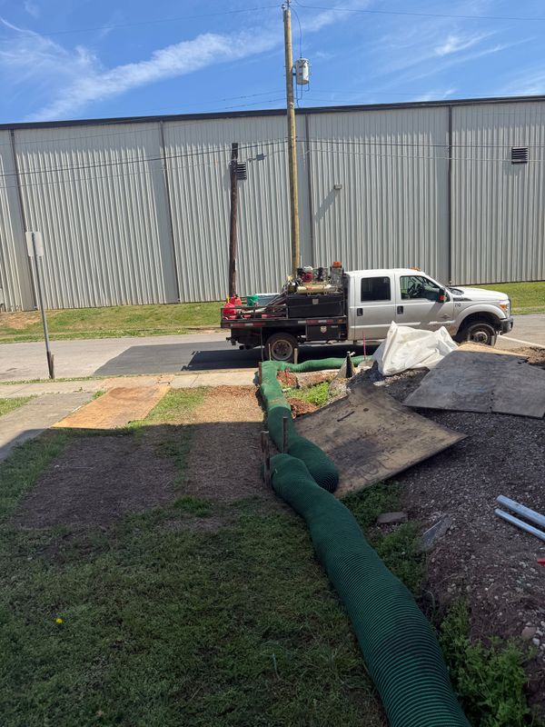 French drain and foundation waterproofing