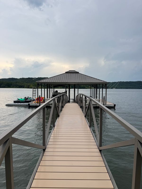 Lake Dock Pressure Washing