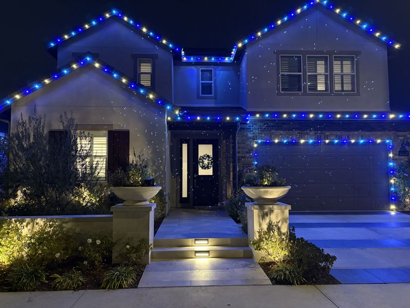 Custom Hoiday Lighting Installation in South Orange County