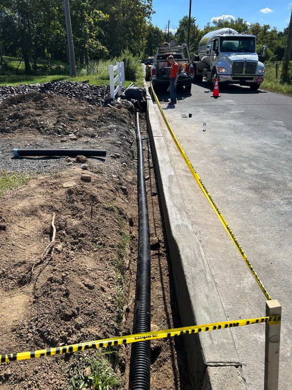 Outdoor French Drains