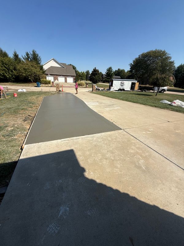 Concrete Driveway Installation