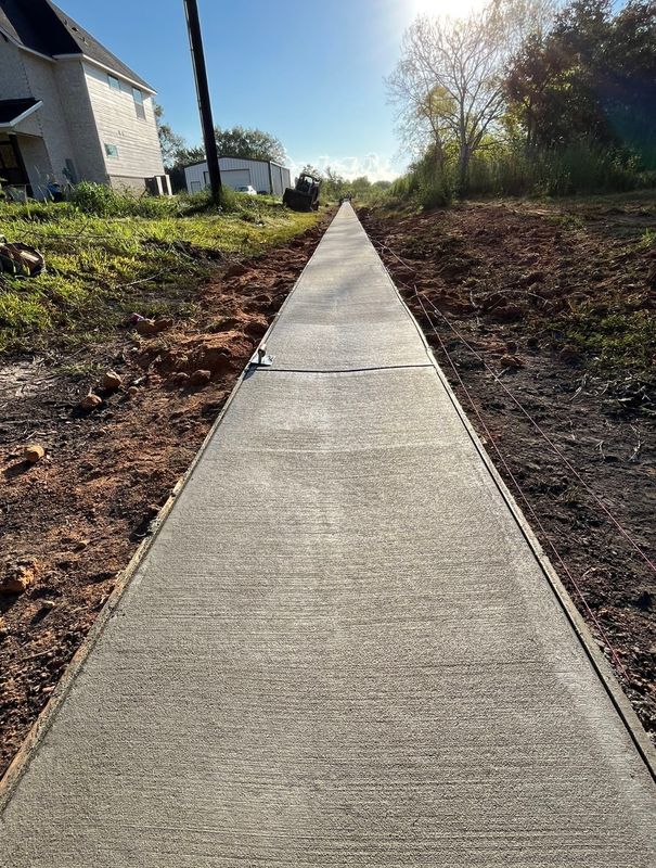 Sidewalk Installation