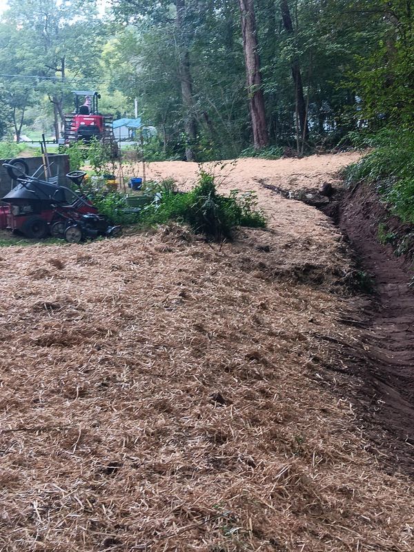 Dirt work and French drains