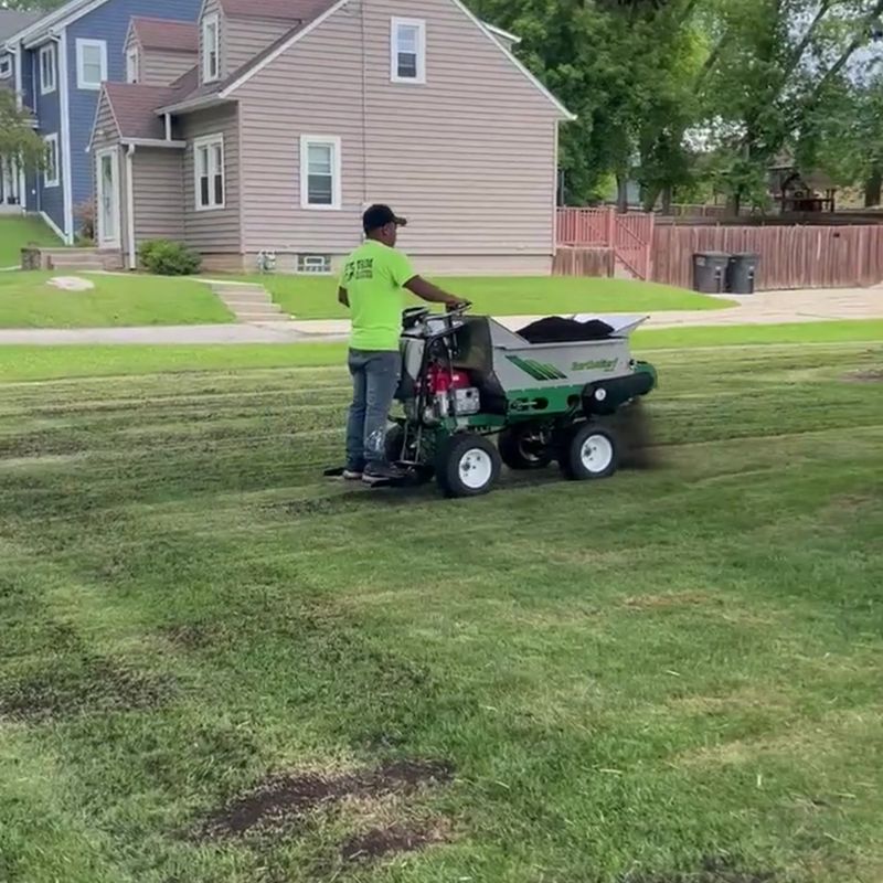Lawn Leveling & Top-dressing