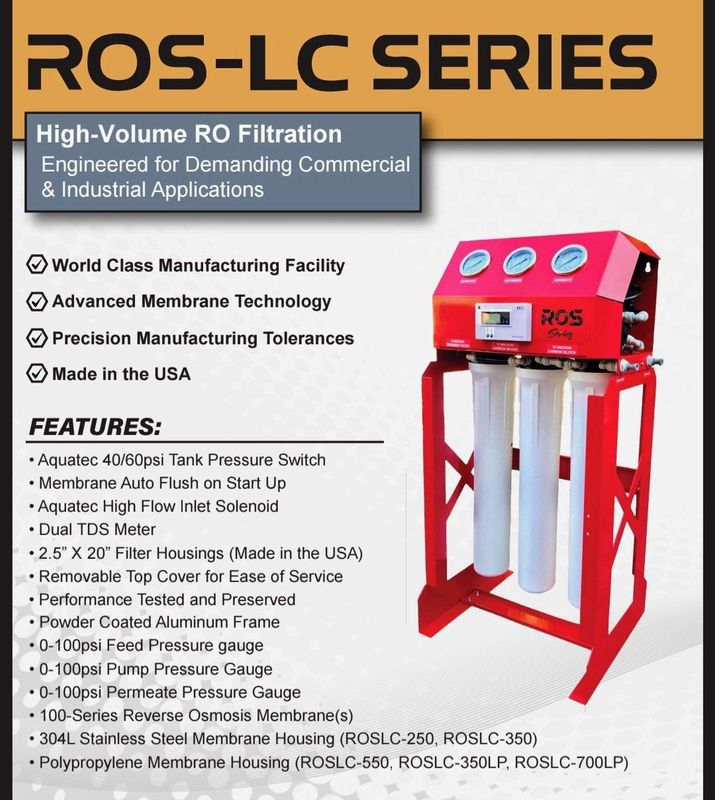 Reverse Osmosis (Water Purification)