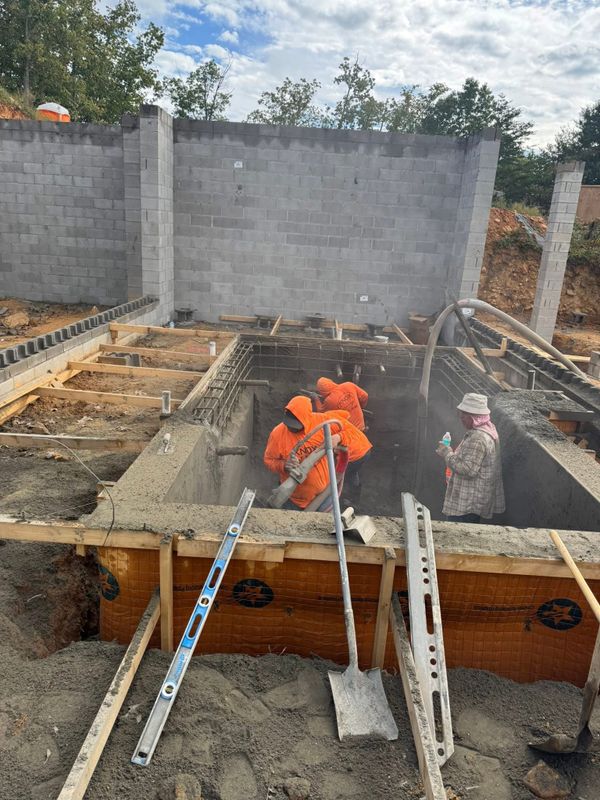 Fiberglass Pool Construction