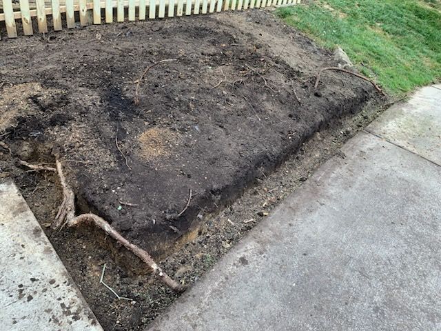 French Drain installation 
