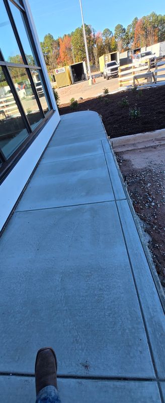 Sidewalk Installation